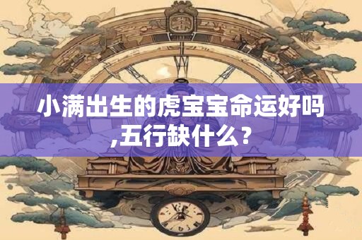 小满出生的虎宝宝命运好吗,五行缺什么？