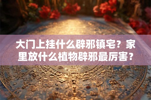 大门上挂什么辟邪镇宅？家里放什么植物辟邪最厉害？