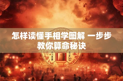 怎样读懂手相学图解 一步步教你算命秘诀