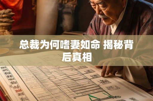 总裁为何嗜妻如命 揭秘背后真相