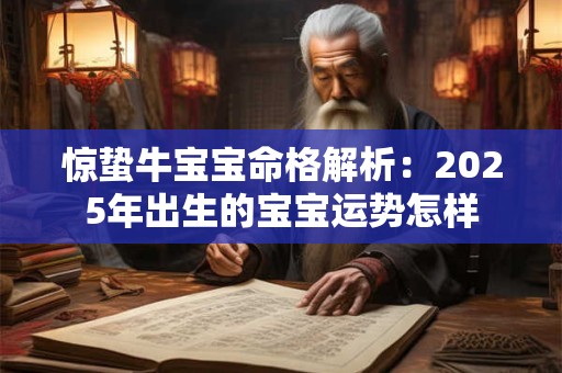 惊蛰牛宝宝命格解析：2025年出生的宝宝运势怎样