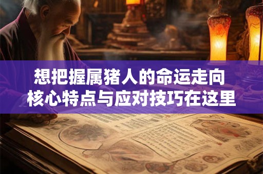 想把握属猪人的命运走向 核心特点与应对技巧在这里