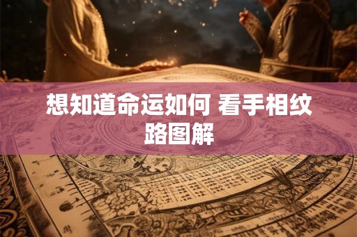 想知道命运如何 看手相纹路图解