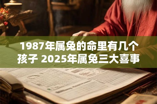 1987年属兔的命里有几个孩子 2025年属兔三大喜事