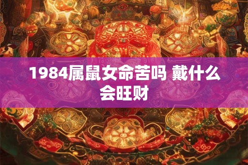 1984属鼠女命苦吗 戴什么会旺财