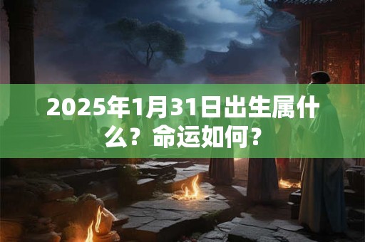 2025年1月31日出生属什么？命运如何？