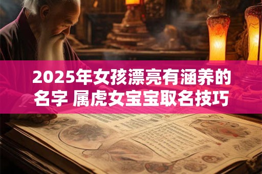 2025年女孩漂亮有涵养的名字 属虎女宝宝取名技巧