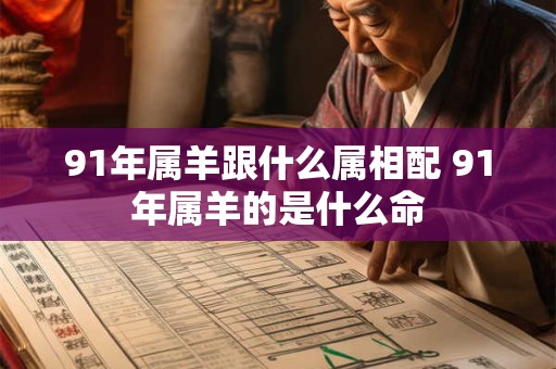 91年属羊跟什么属相配 91年属羊的是什么命