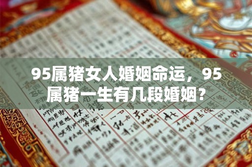 95属猪女人婚姻命运，95属猪一生有几段婚姻？