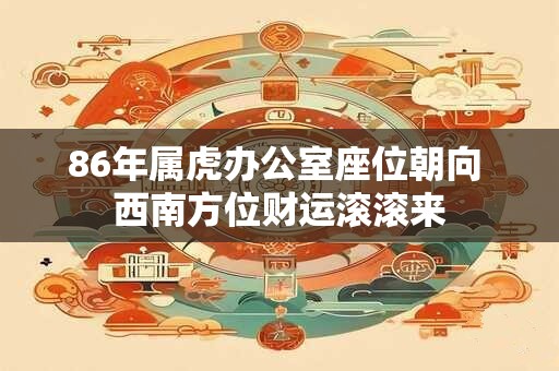 86年属虎办公室座位朝向 西南方位财运滚滚来