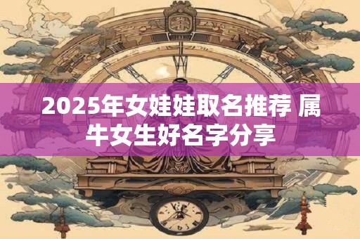 2025年女娃娃取名推荐 属牛女生好名字分享