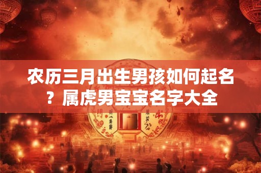 农历三月出生男孩如何起名？属虎男宝宝名字大全