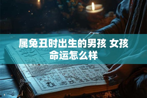 属兔丑时出生的男孩 女孩命运怎么样