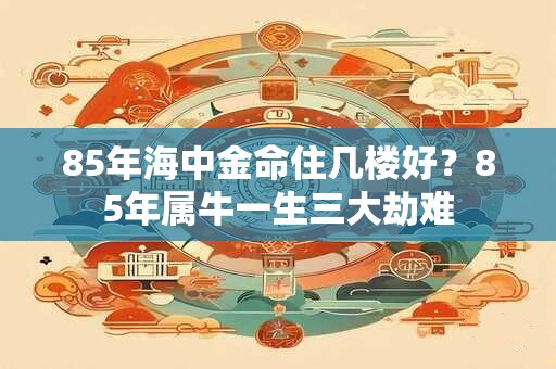85年海中金命住几楼好？85年属牛一生三大劫难