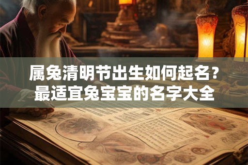 属兔清明节出生如何起名？最适宜兔宝宝的名字大全