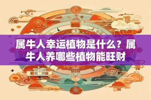 属牛人幸运植物是什么？属牛人养哪些植物能旺财