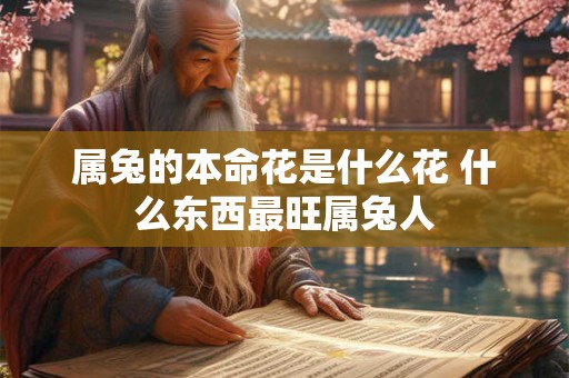 属兔的本命花是什么花 什么东西最旺属兔人