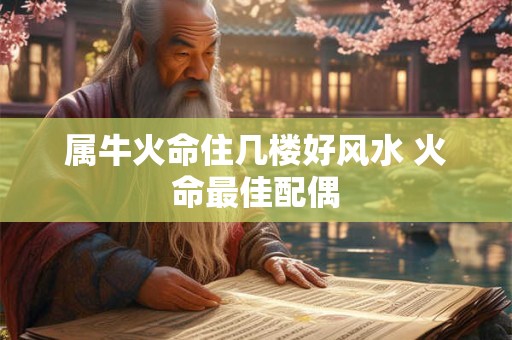 属牛火命住几楼好风水 火命最佳配偶
