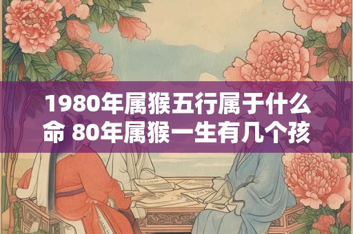 1980年属猴五行属于什么命 80年属猴一生有几个孩子