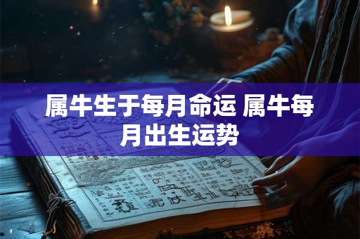 属牛生于每月命运 属牛每月出生运势