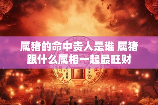 属猪的命中贵人是谁 属猪跟什么属相一起最旺财