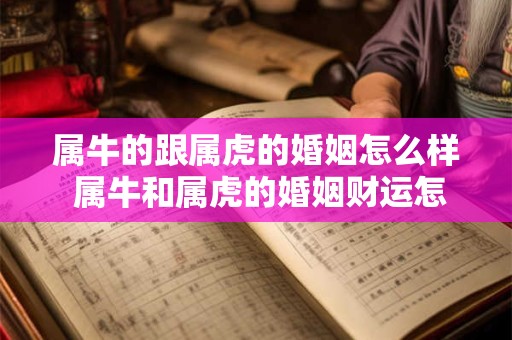 属牛的跟属虎的婚姻怎么样 属牛和属虎的婚姻财运怎么样