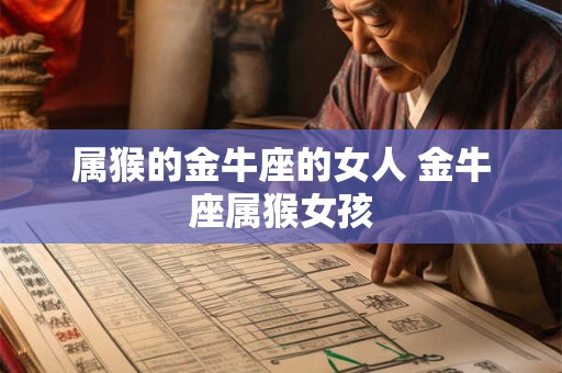 属猴的金牛座的女人 金牛座属猴女孩