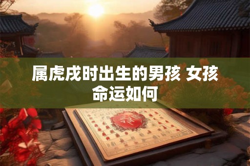属虎戌时出生的男孩 女孩命运如何