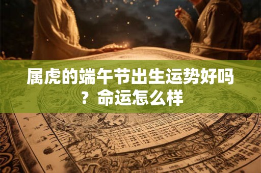 属虎的端午节出生运势好吗？命运怎么样