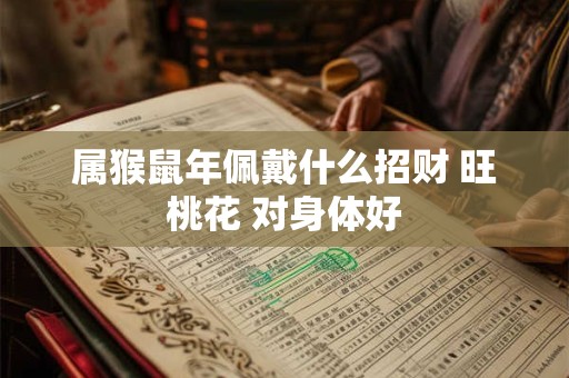 属猴鼠年佩戴什么招财 旺桃花 对身体好