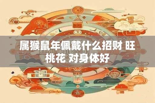 属猴鼠年佩戴什么招财 旺桃花 对身体好
