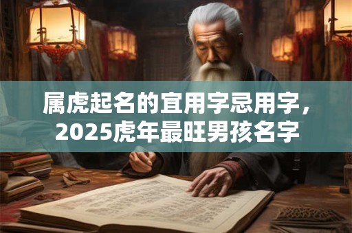 属虎起名的宜用字忌用字，2025虎年最旺男孩名字