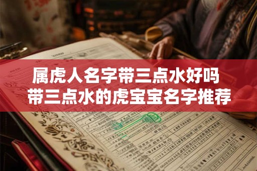 属虎人名字带三点水好吗 带三点水的虎宝宝名字推荐