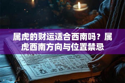 属虎的财运适合西南吗？属虎西南方向与位置禁忌