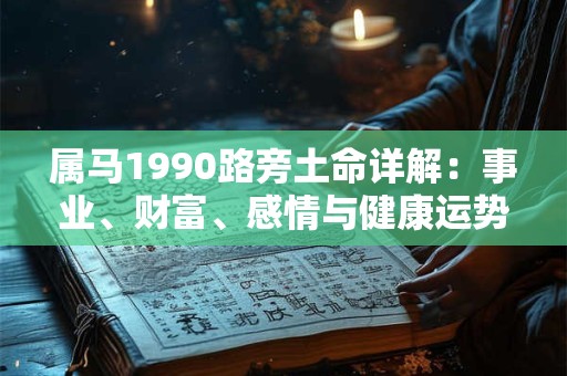 属马1990路旁土命详解：事业、财富、感情与健康运势全揭秘