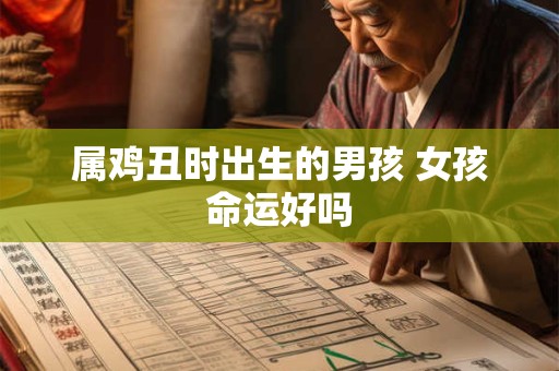 属鸡丑时出生的男孩 女孩命运好吗