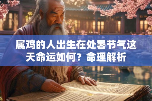 属鸡的人出生在处暑节气这天命运如何？命理解析