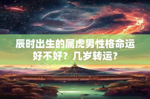 辰时出生的属虎男性格命运好不好？几岁转运？