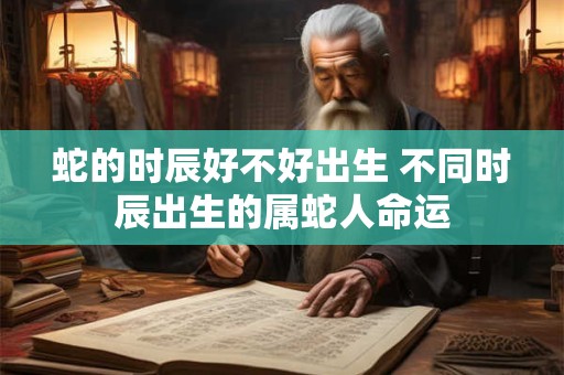 蛇的时辰好不好出生 不同时辰出生的属蛇人命运