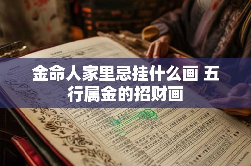 金命人家里忌挂什么画 五行属金的招财画