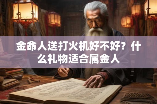 金命人送打火机好不好？什么礼物适合属金人