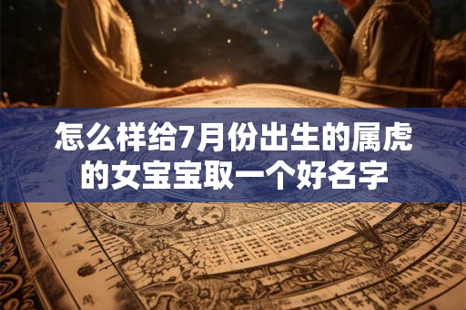 详细阅读:怎么样给7月份出生的属虎的女宝宝取一个好名字 怎么样给7月份出生的属虎的女宝宝取一个好名字