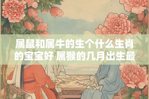 属鼠和属牛的生个什么生肖的宝宝好 属猴的几月出生最好命