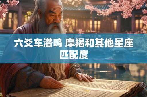 六爻车潜鸣 摩羯和其他星座匹配度
