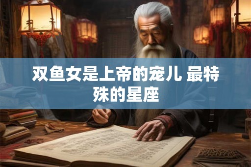 双鱼女是上帝的宠儿 最特殊的星座