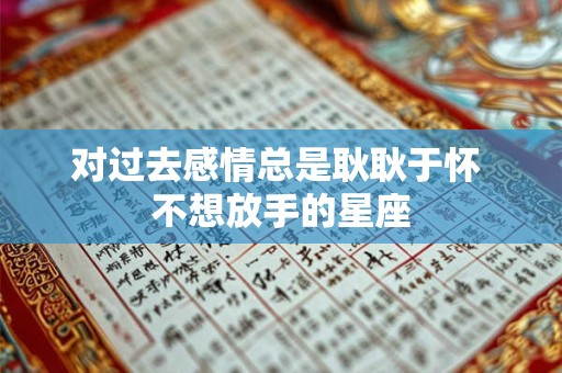 对过去感情总是耿耿于怀 不想放手的星座