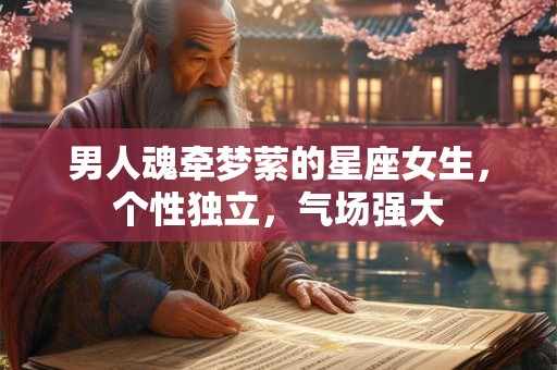 男人魂牵梦萦的星座女生，个性独立，气场强大