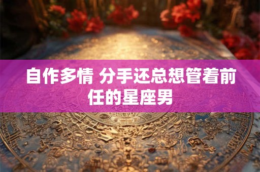自作多情 分手还总想管着前任的星座男