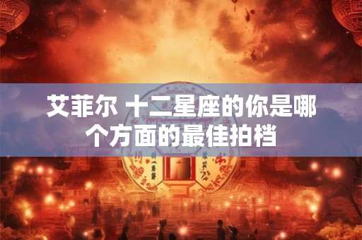 艾菲尔 十二星座的你是哪个方面的最佳拍档
