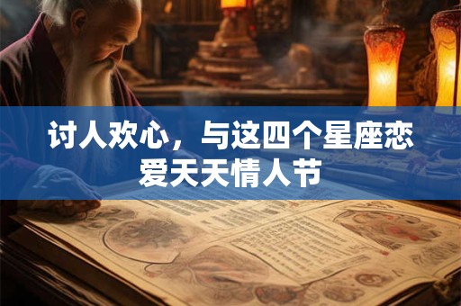 讨人欢心,与这四个星座恋爱天天情人节 讨人欢心,与这四个星座恋爱天天情人节